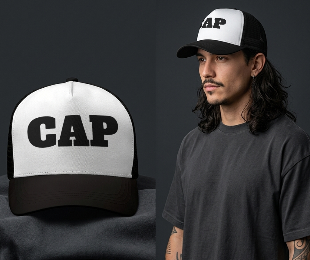 Cap Mesh-back Trucker Hat