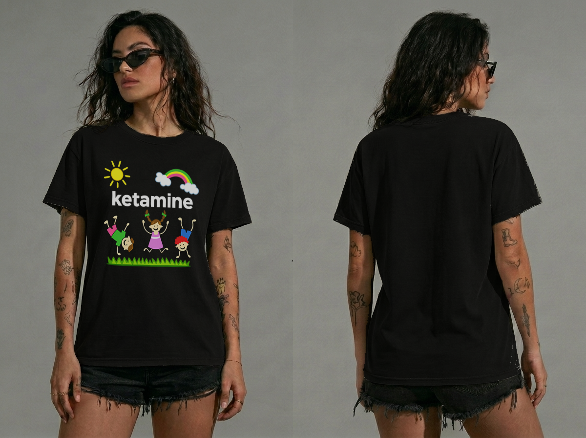 Keta Dreams Unisex Black T-shirt