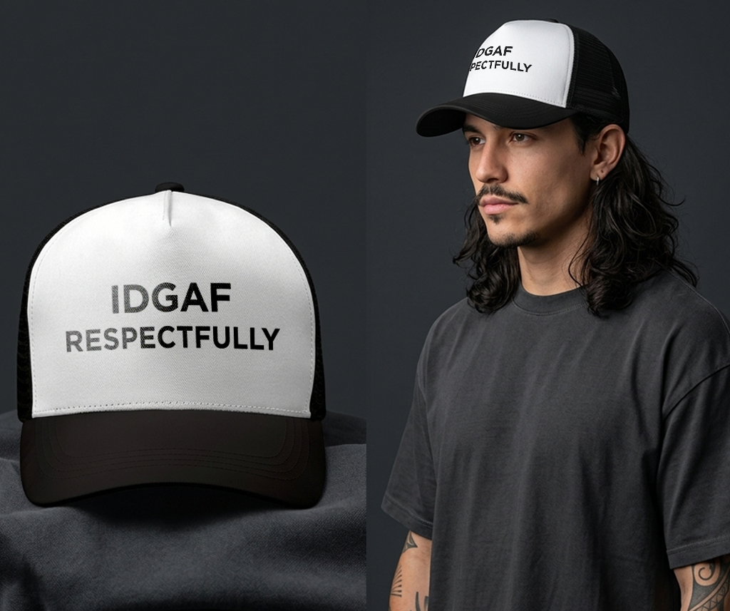 Respectfully Mesh-back Trucker Hat