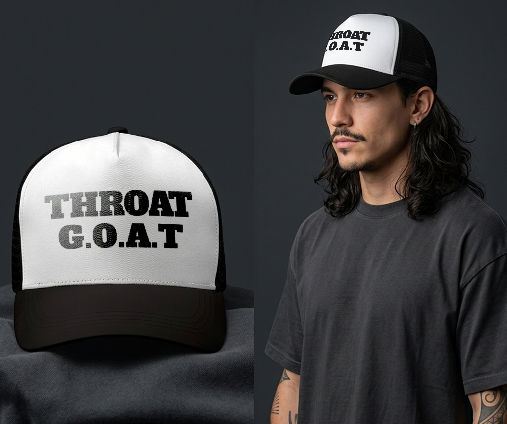 Throat Goat Mesh-back Trucker Hat