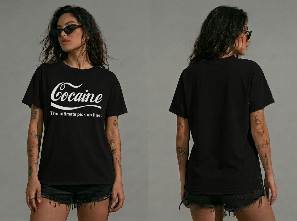 Ultimate Pick Up Line Unisex Black T-shirt