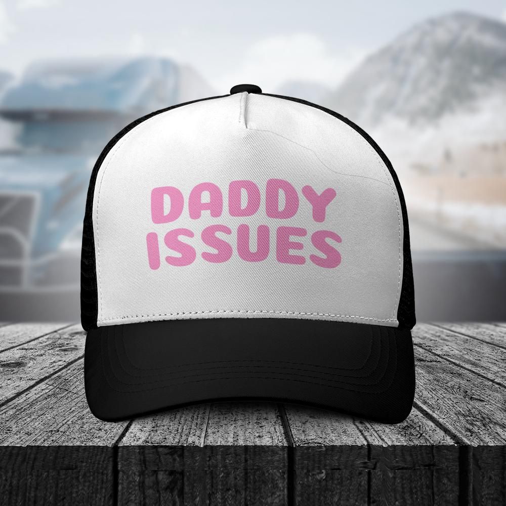 Daddy Issues Mesh-back Trucker Hat