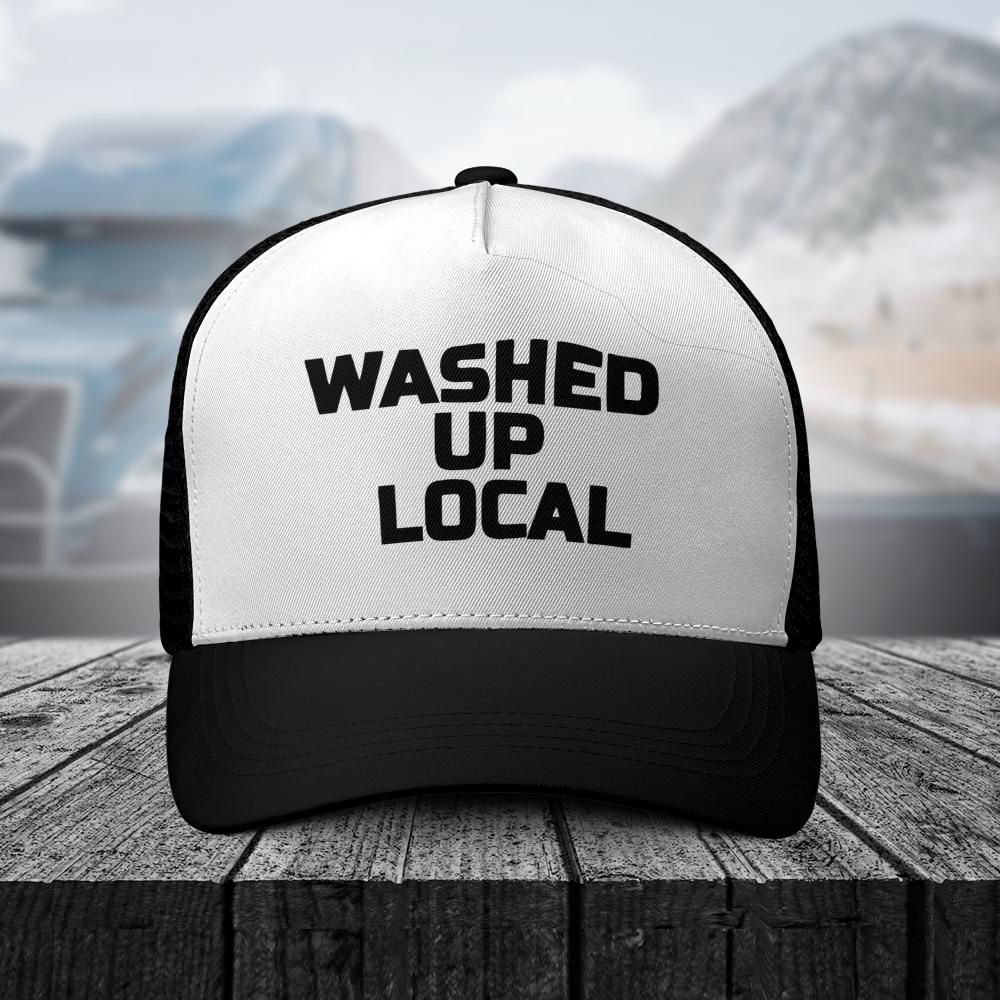 Washed Up Local Mesh-back Trucker Hat