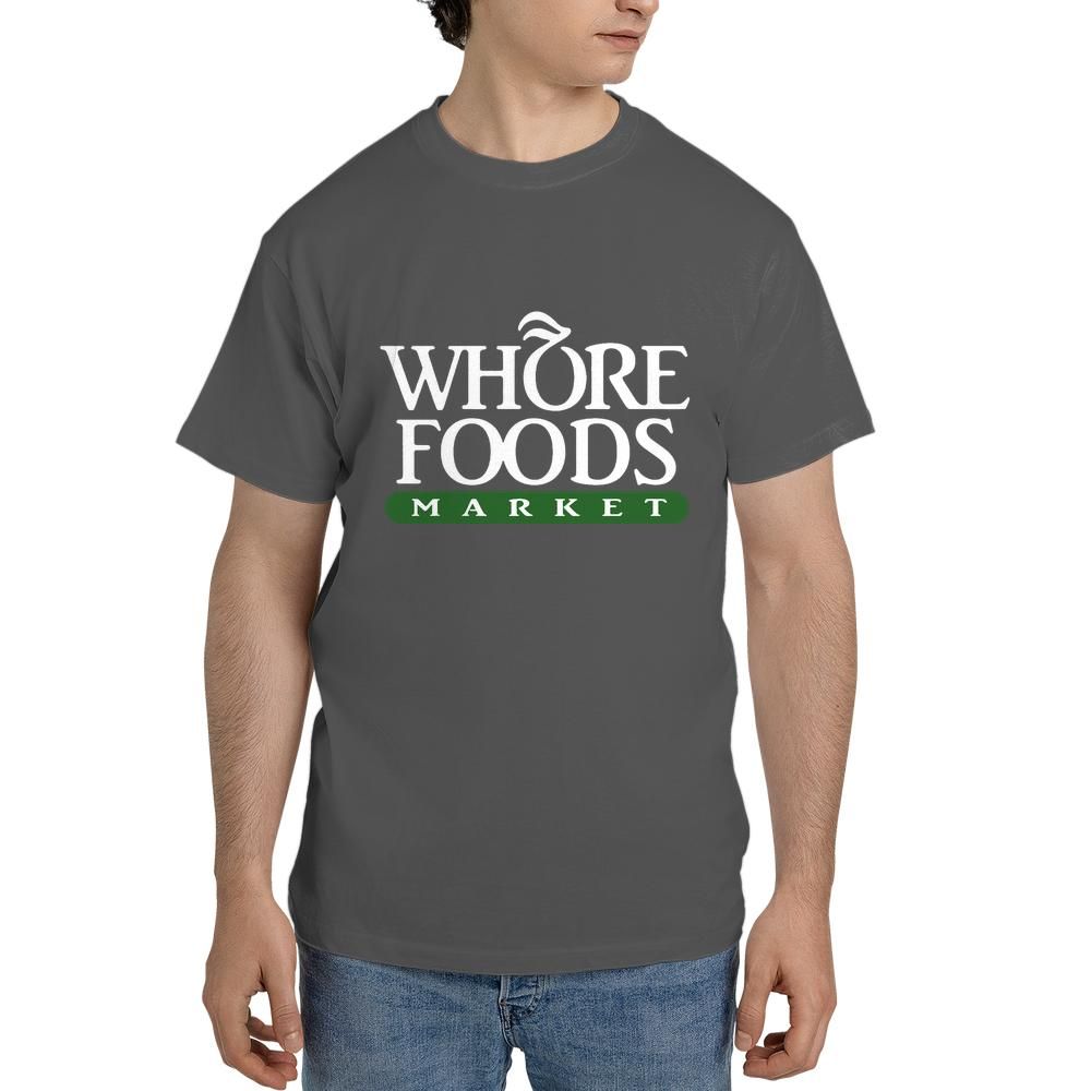 WhoreFoods Unisex Black T-shirt