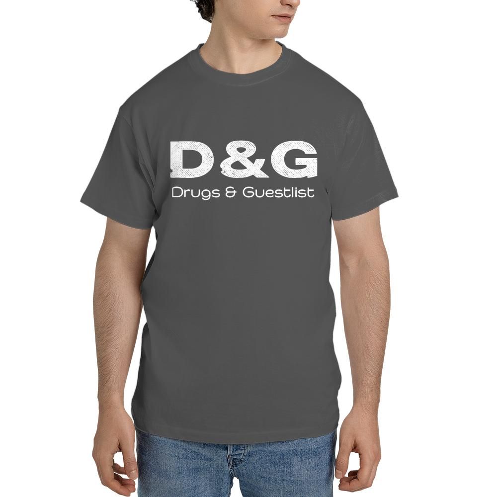 Drugs & Guestlist Unisex Black T-shirt