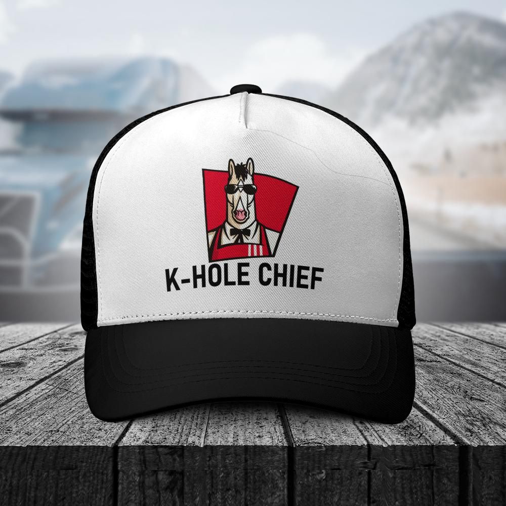 K hole Chief Mesh-back Trucker Hat