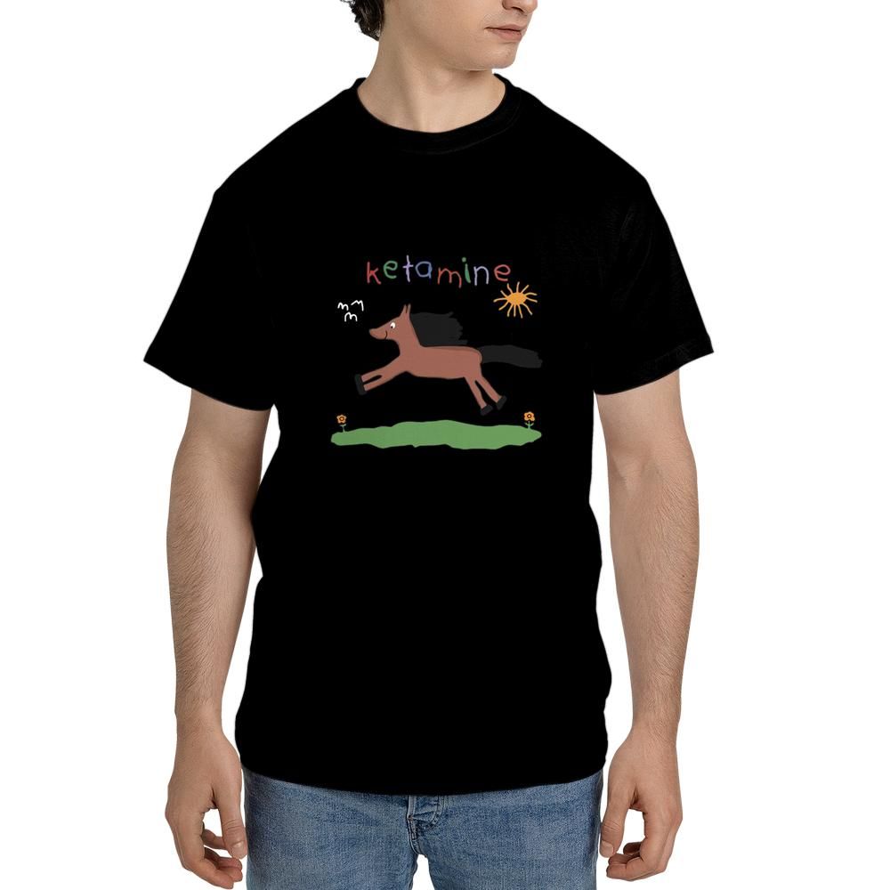 Keta Crayons Unisex Black T-shirt