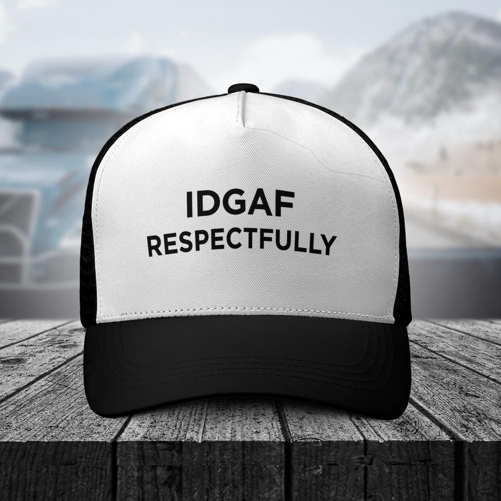 Respectfully Mesh-back Trucker Hat