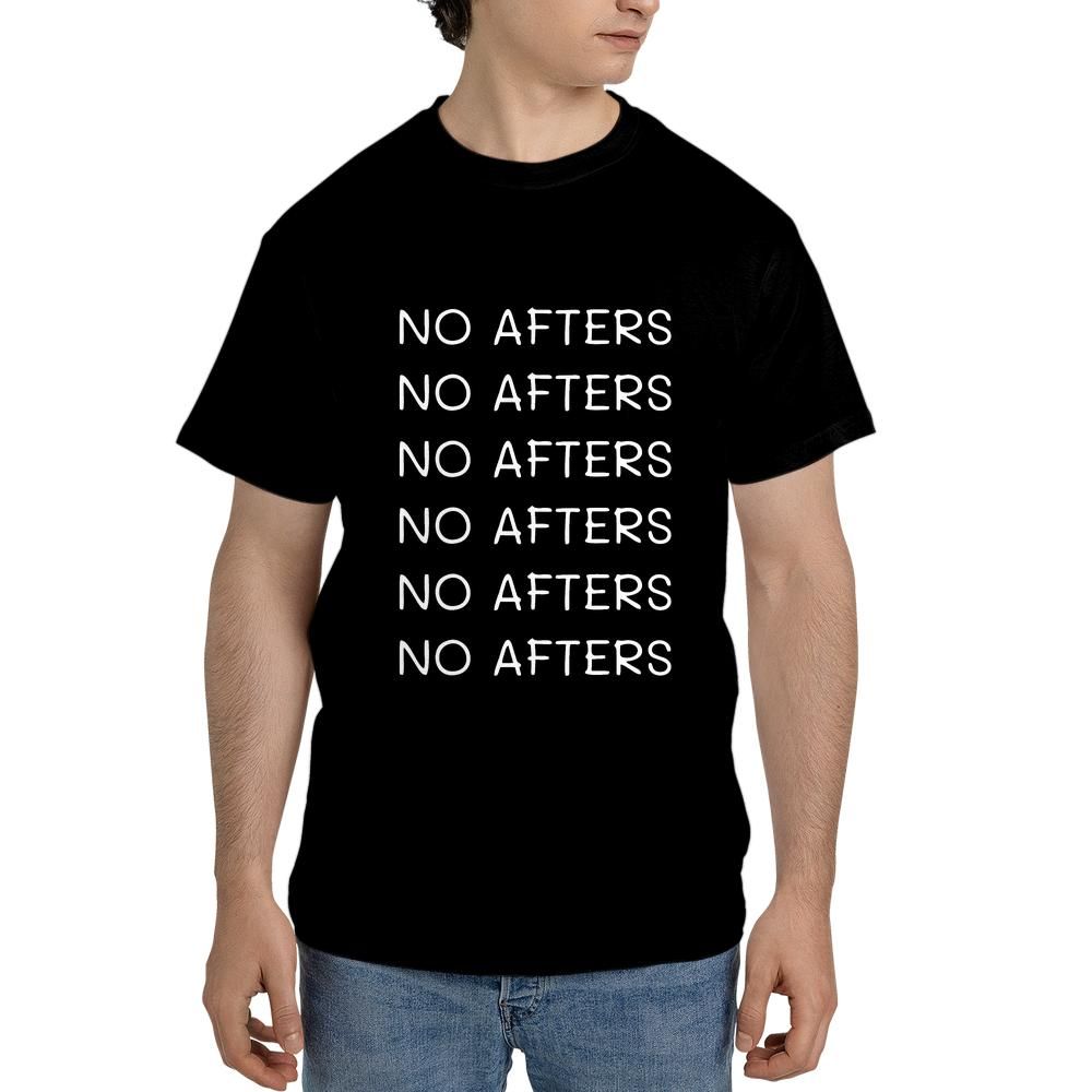 No Afters No Afters Unisex Black T-shirt